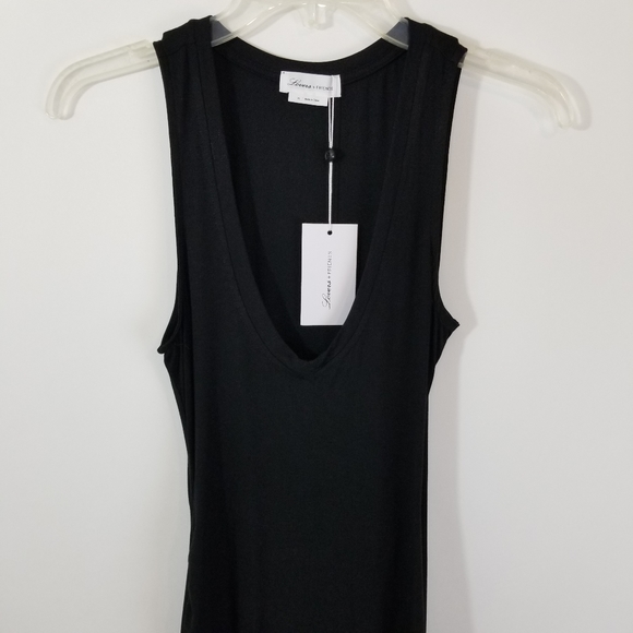 LOVERS & FRIENDS Womens NWT Dream On Tank Dress In Black Size XS - Picture 6 of 8